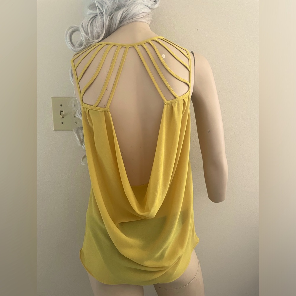 Naked Zebra LSU yellow top